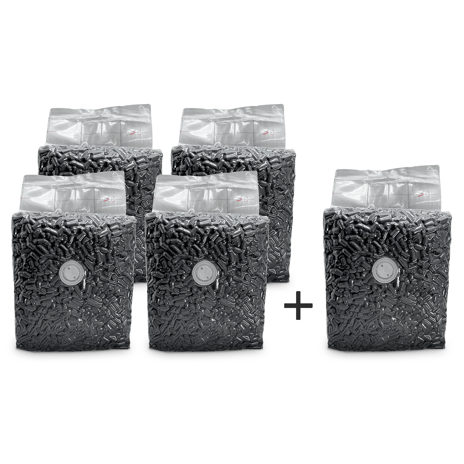 FoodCycler Replacement Carbon Refill: 1 4-Pack pack + 1 1-pack